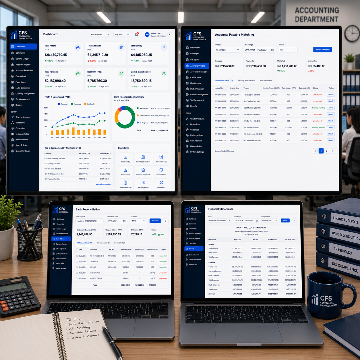 Centralized Financial System